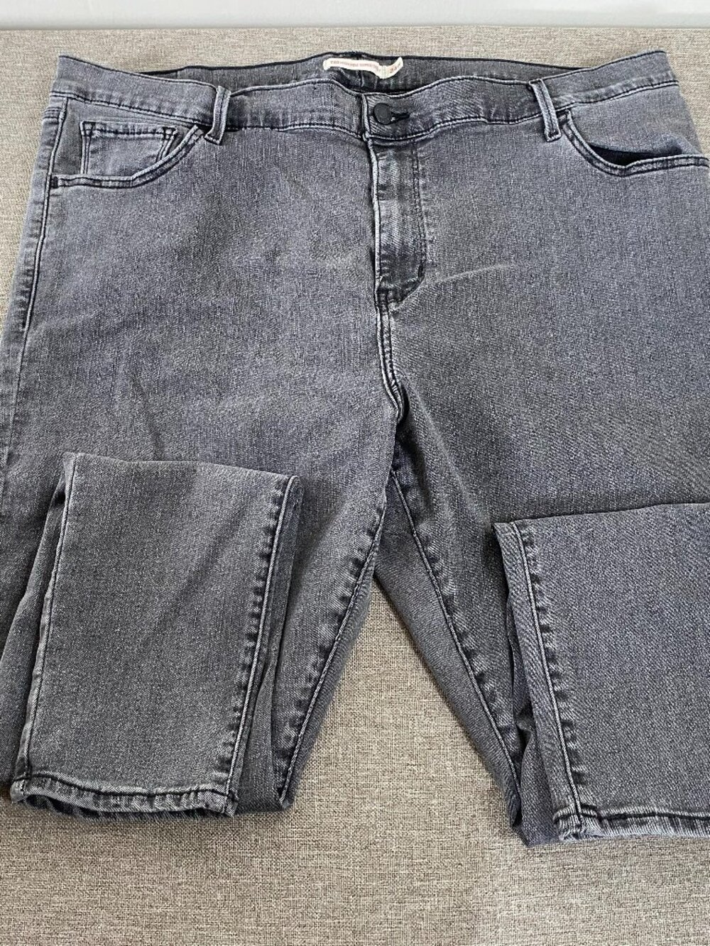 Levi's 720 Super Skinny Denim Jeans Women's 24W High Rise Gray Casual Pants - Picture 3 of 16